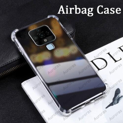 Auroras For TECNO Camon 16 Case Official Original Transparent Shockproof Cover For Tecno Camon 16 Pro Airbag Case