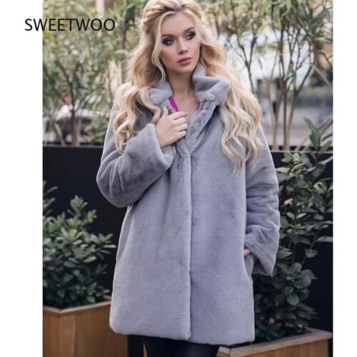 SWEETWOO Fur Coats