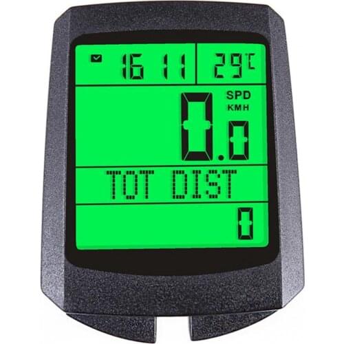 MTB Bike Luminous Bicycle Odometer FSTN Display Outdoor Cycling Speedometer Bicycle Odometer Display Outdoor Cycling Speedometer