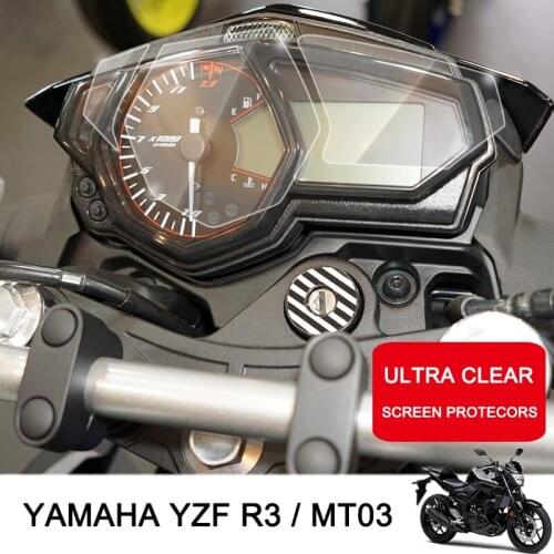 Cluster Scratch Protection Film Cluster Screen Protector for YAMAHA MT 03 MT03 MT-03 YZF R3 YZFR3 YZF-R3 2015 2016 2017