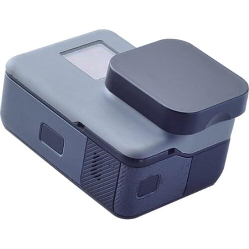 Tempered Glass Protective Cover Case For Go Pro Gopro Hero 5 6 7 Hero5 Hero6 Hero7 Camera Lens Cap Screen Protector Film