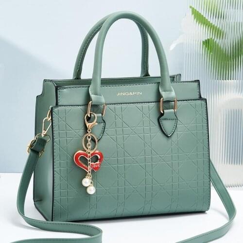 Luxury Brand Female Bag Big Bag Fashion Love Accessories Female Handbag High Quality Female Messenger Bag Leather Shoulder Bag