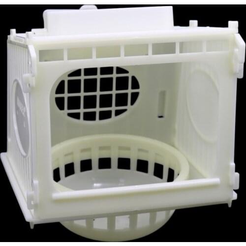 1 Pcs Bird Supplies Removable Bird Nest White High Quality Plastic Bird House Parrot Cage Pet Tool