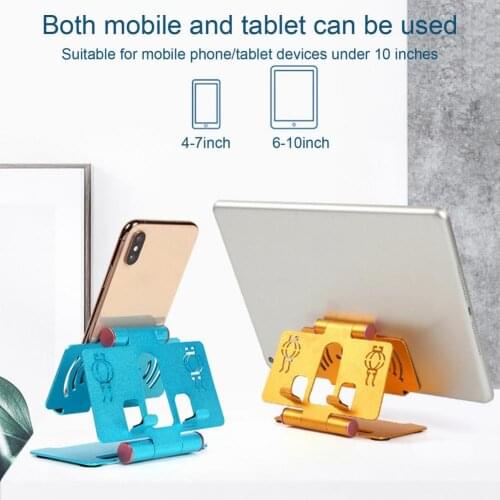 2021 Universal Metal Desktop Phone Stand Holder 270 Degrees Adjustable Angle Phone Bracket Tablet Desktop Holder