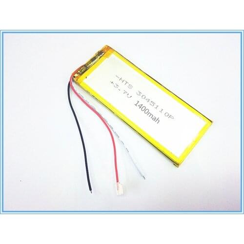 3.7V,1400mAH 3045110 polymer lithium ion / Li-ion battery for model aircraft,GPS,mp3,mp4,cell phone,speaker,bluetooth