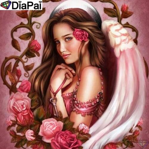 DiaPai 100% Full Square/Round Drill 5D DIY Diamond Painting "Flower beauty" Diamond Embroidery Cross Stitch 3D Decor A20129