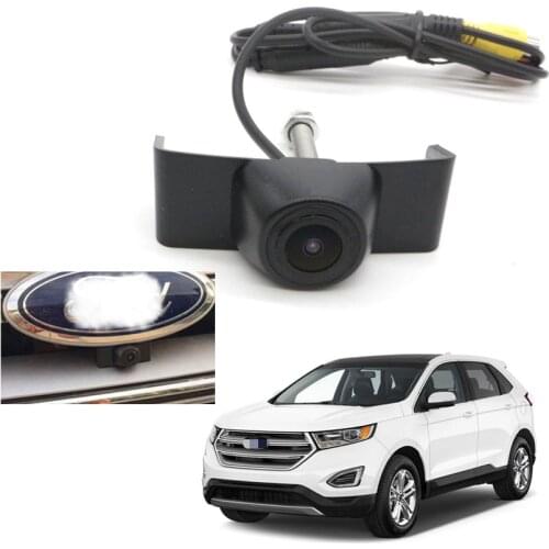 Car Front View Logo Embeded Camera For Ford sharp world 2015 2016 2017 Waterproof Night Vision CCD full HD