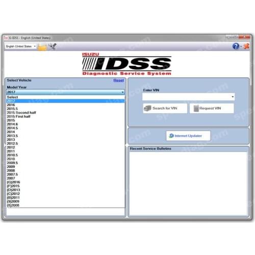 For Isuzu G-IDSS 2020 - Isuzu Diagnostic Service System +Support J2534 NEXIQ