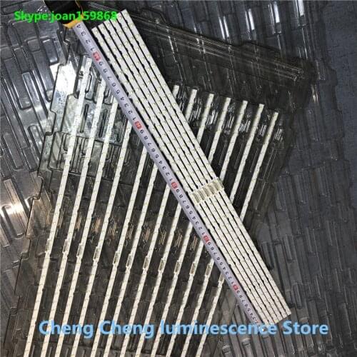 For Sam sung 49"TV UE49NU7300 UE49NU7140 UE49NU7100 UE49NU7140U UE49NU7100U AOT_49_NU7300_NU7100_2X38_LED Backlight strip 38LED