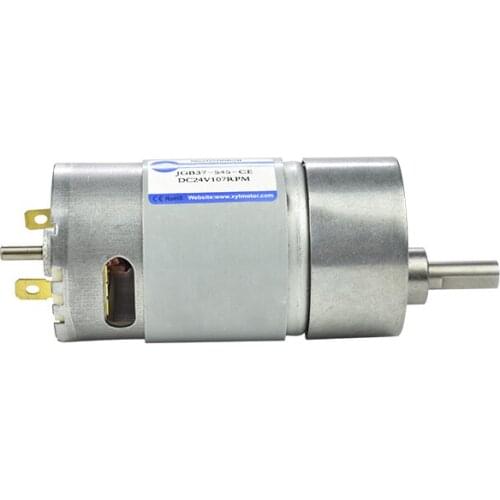 JGB37-545 Reduction Motor 12V 24V 7-960rpm Micro DC Reduction Motor 24v DC Motor DC Electric Motor for DIY Hobby Gift Bracket