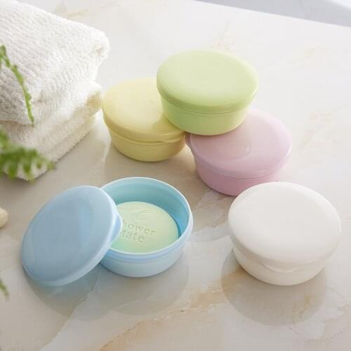 1PCS Bathroom Creative Novelty Soap Holder Soapbox Soap Draining Holder Soap Dish Portable Soap Box Home Storage Organizer