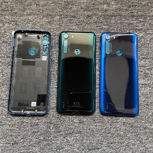 6.5" New Battery Cover Back Housing Rear Door Case For Motorola Moto One Fusion XT2073 XT2027-1 High Quality