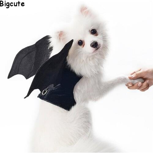 Dog Clothes Halloween Wings Costume For Small Dogs Clothing Christmas Pets Dog Coat Jackets Chihuahua Transform Costumes