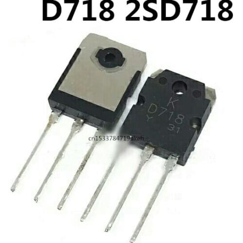 Original 5pcs/ D718 2SD718 TO-3P 120V 8A