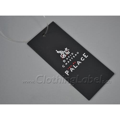 Custom PVC labels/custom 3D PVC hang tags with rings black, red and white color custom PVC patches accept small order