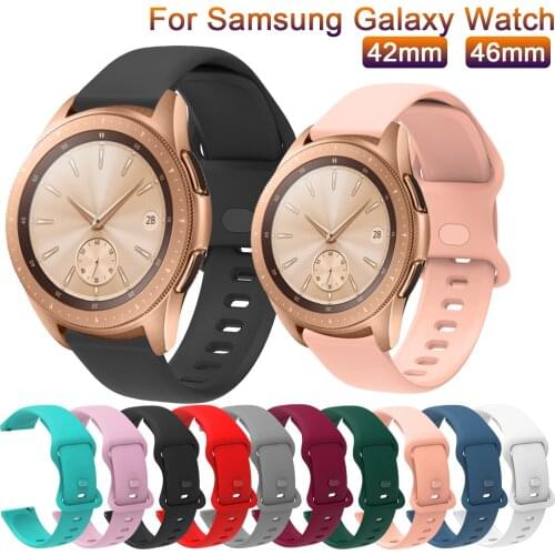 20 22mm Watch strap For Samsung Galaxy Watch Active 2 40mm 44mm Gear sport wrist bracelet watchband samsung active2 42mm Correa