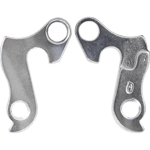 Cycling Bicycle Derailleur Hanger MTB Bike Rear Gear Convertor Adapter Parts Aluminum Alloy Silver High Quality