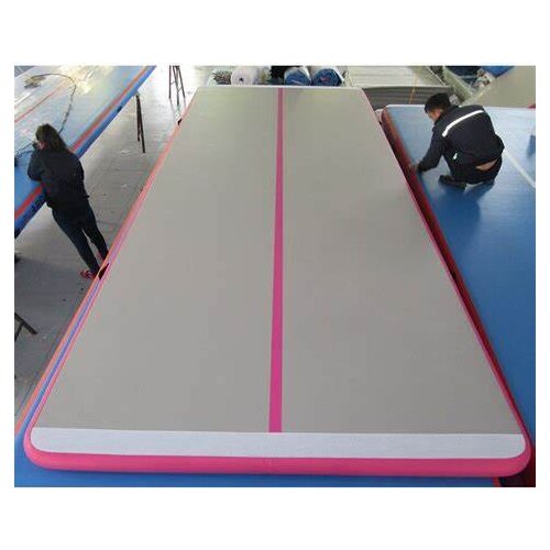 Free Shipping 8m Air Track, Tumbling Mat, Inflatable Gymnastics Airtrack Mat, Air Floor Mat With Electric Air Pump For Training