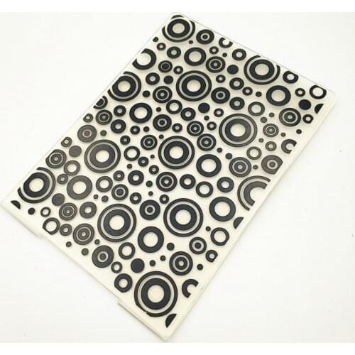10.5x14.5cm water Embossing folders Plastic bump Scrapbooking DIY Template Fondant indentation Cake Photo Album Card Make