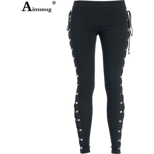 Женские узкие брюки Aimsnug China At AliExpress