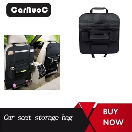 Car Back Seat Organizer Storage Bag For Lexus RX GS 300 400 430 350 450 HS IS LS LX 570 ES SC Vehicle Accessories Bag