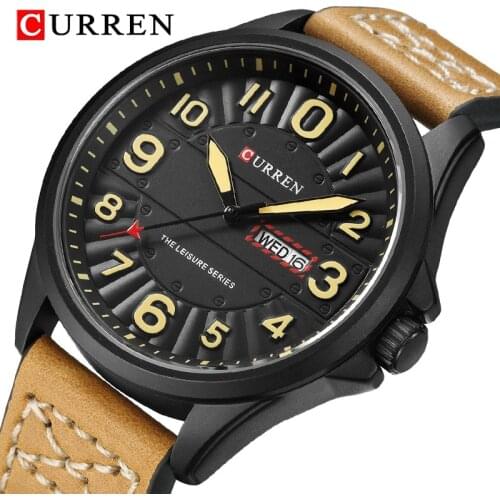 Curren Blanche Chronograph Watches