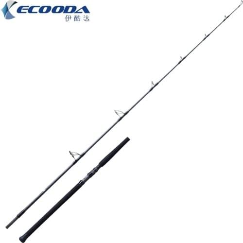 ECOODA EBZP BLACK ZOOM popping Rod Spinning Rod 2.52M PE4-6 2.59M PE5-8 FUJI titanium alloy guide Tuna rod Deep sea boat rod