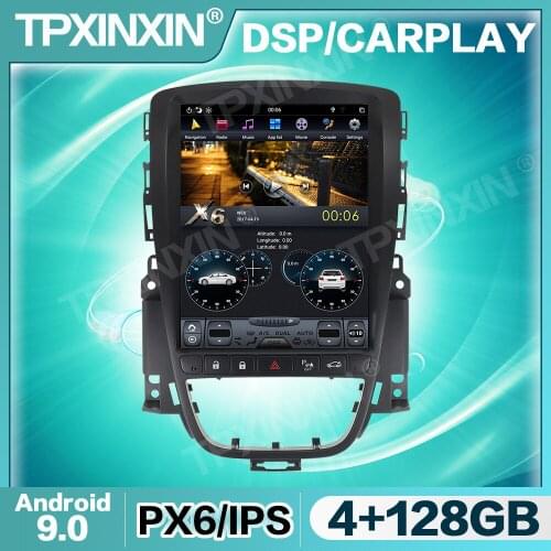 Tesla Screen For Opel Vauxhall Holden Astra J 2010 - 2013 Android 9.0 Car Radio Multimedia Video DVD Player Navigation GPS 2din