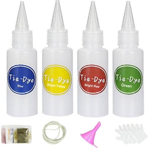 24 Colors DIY Garment Graffiti Fabric Textile Paint Childrens Paint Set Multicolor Tie-Dye Pigment Kit Craft Art Access