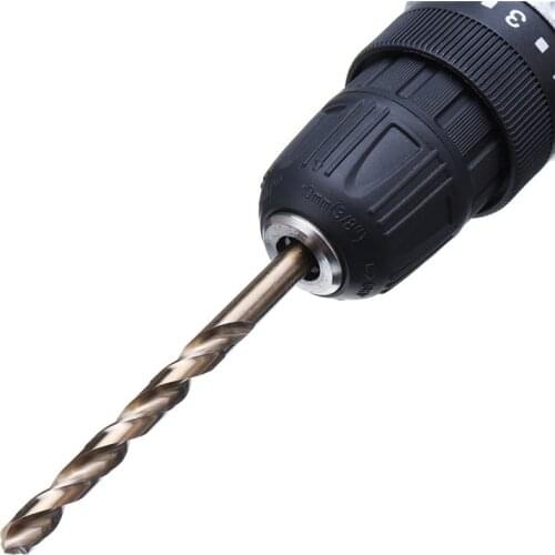 M42 HSS Twist Drill Bit Set 3 Edge Head 8% High Cobalt Drill Bit for Stainless Steel Wood Metal Drilling