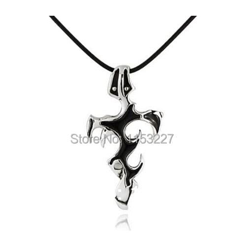 Couple style one direction sword espada ghost pendant stainless steel wire naruto necklace