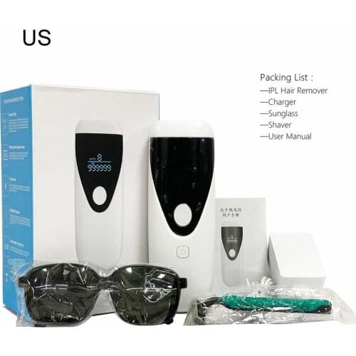 Portable Hair Removal Epilator Flash Permanent Painless Whole Body Photoepilator Depilador Electric Body Epilator