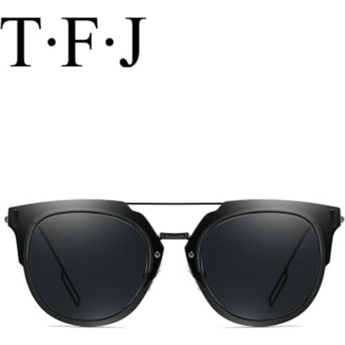 Cat Eye Style Polarized Sunglasses Men Gradient Color Film Metal Personality Driving Sun glasses For Femal Unisex UV400