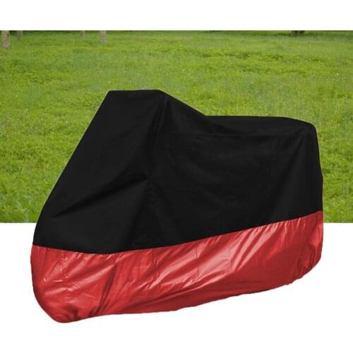Universal Outdoor Motorcycle Motorbike ATV Scooter Waterproof Sun Block Protective Cover Rain Cover Protector - Size X
