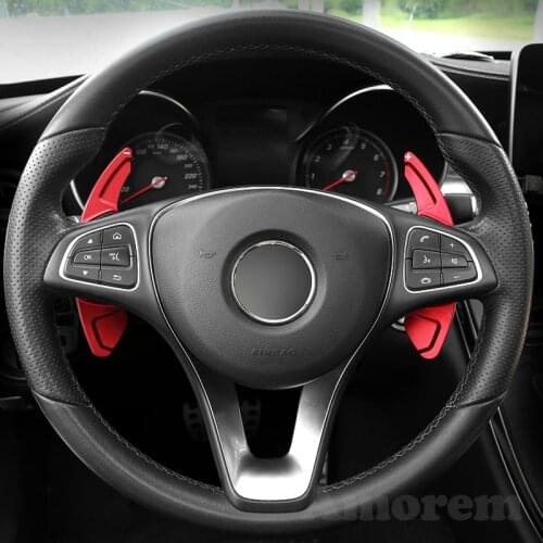 For Mercedes Benz E-Class MB W213 E200 E300 E400 E220d E350e 2018 2019 2020 2021 Paddle Shift Steering Wheel Extended Shifter