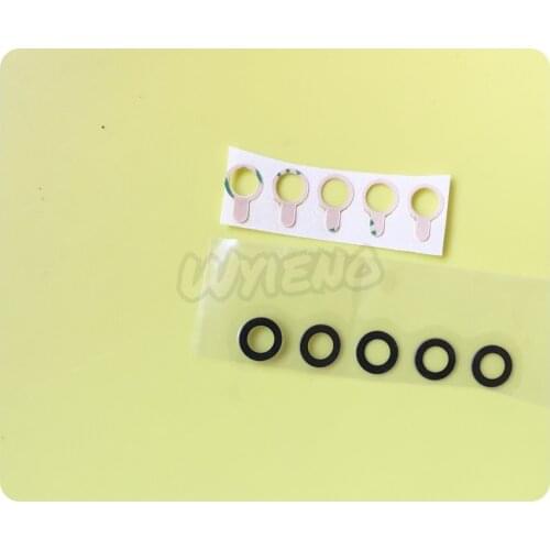 Wyieno 2Pcs/Lot Enjoy 8 Plus Real Camera Glass Lens For Huawei Y9 2018 Back Rear Camera Lens With Glue Tracking