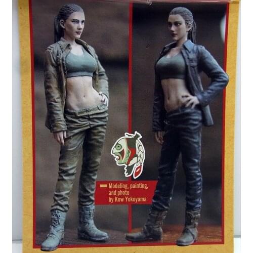 1/20 Independent Mercenary Army Female test pilot Ma.k Resin kit Figure GK Reality Uncoated No colour