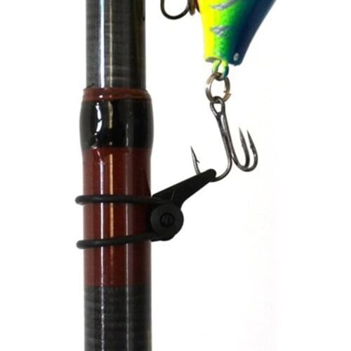 New 1pc/5pcs Fishing Rod Pole Hook Keeper Lure Spoon Bait Holder Tackle Accessories