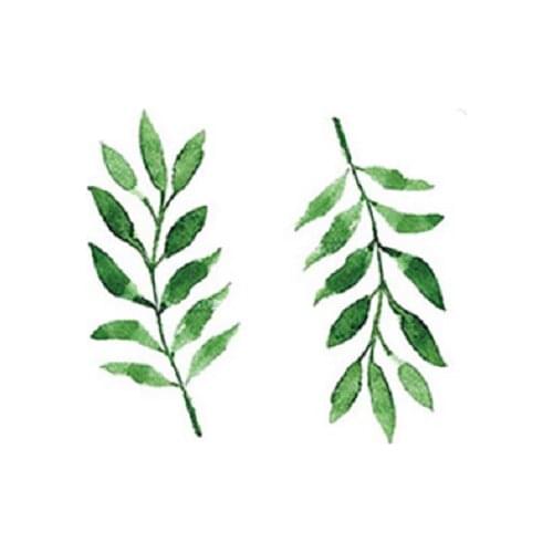 30MM×32MM waterproof long-lasting simulation sprout color tree bar leaf new product