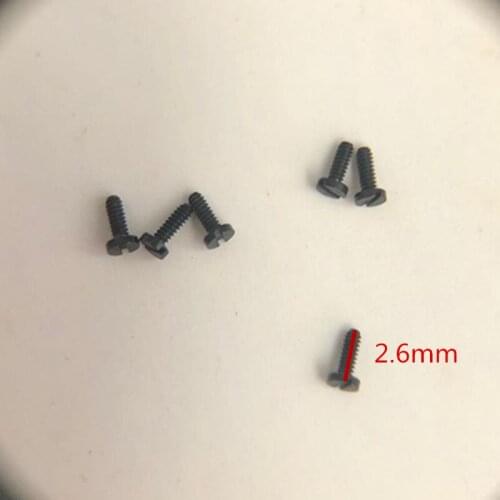 Watch accessories original 8500 movement accessories substitute black splint screws 2.6mm single price