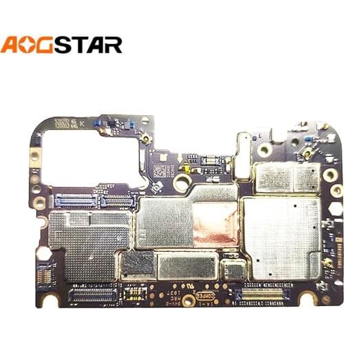 Aogstar Mobile Electronic Panel For Xiaomi 8 lite Mi8 8lite Mainboard Motherboard Unlocked With Chips Circuits Flex Cable