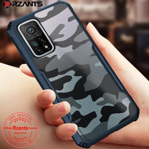 Rzants for Xiaomi Mi 10T 10T Pro case beetle camouflage Airbag pumper Shockproof Casing Transparent Phone Shell Funda Soft Cover