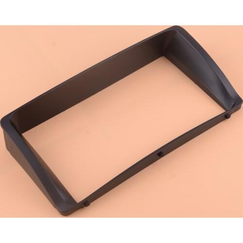 DWCX Black Car Stereo Radio Fascia Plate Panel Frame 2 Pin Fit For Toyota Corolla 2003 2004 2005 2006