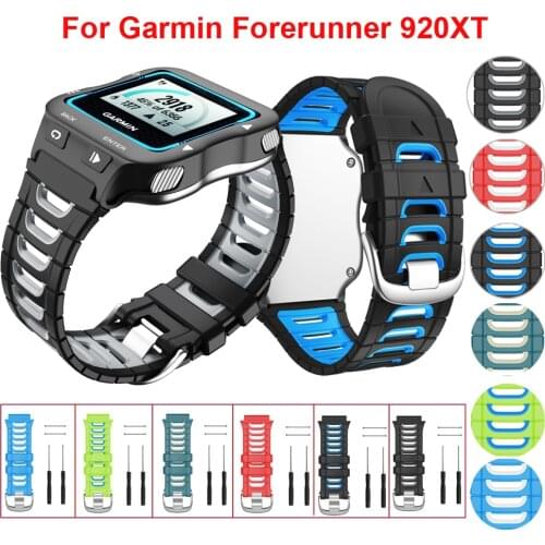 Correa Replacement Colorful Silicone Wrist Straps Band for Garmin Forerunner 920XT smartwatch+ Tool Wrist Band Strap Watchband