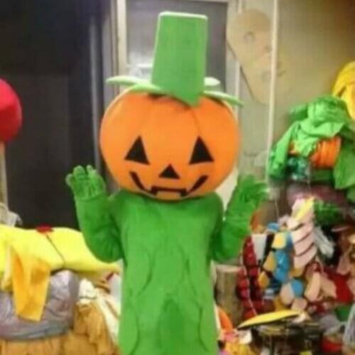 New Happy Carnival Mascot Halloween Pumpkin Cosplay Performance Costume Adult Use Birthday Party Advertising Parade Set