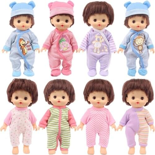 Doll 14 Styles Nenuco Doll Casual Animal Cute Pajamas Fit 25Cm Mellchan Baby Doll Clothes Accessories,Generation,Girls Toy Gift