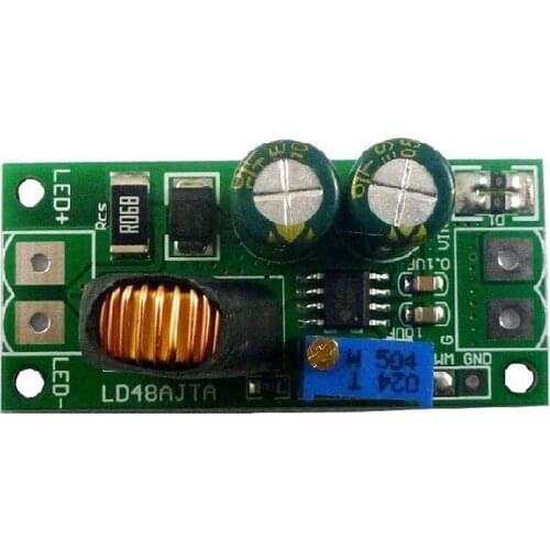 Ld48Ajta Dc8-50V Potentiometer Adjustable Pwm Led Driver Controller Dc-Dc Step-Down Constant Current Converter