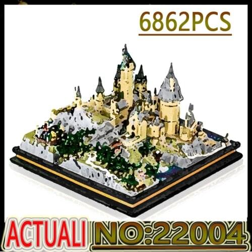 MK22004 Movie Streetview Sets School Castle of Witchcraft and Wizardry Building Blocks Bricks Kids Christmas Birthday Toys Gift