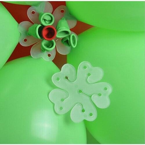 New Balloon Double Plum Clips 20 PCS/Lot Single Layer Balloon Shape Binder Clips School Accessories Stationary