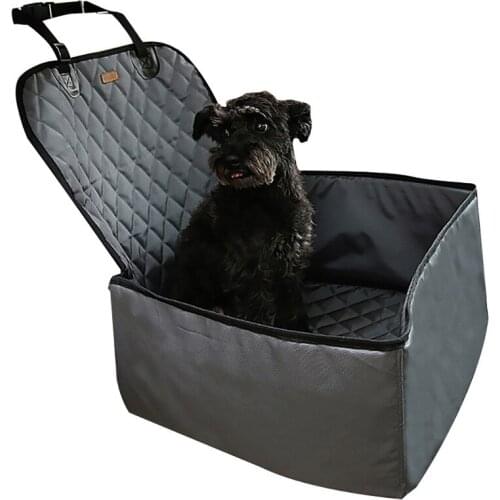 Travel Portable Dog Seat Car Booster Front Pet Seat Cover For Dog Cat Protection Non-Slip Safety Belt Waterproof Tool for Pets